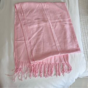 Baby Pink Bubblegum Large Wrap or Scarf